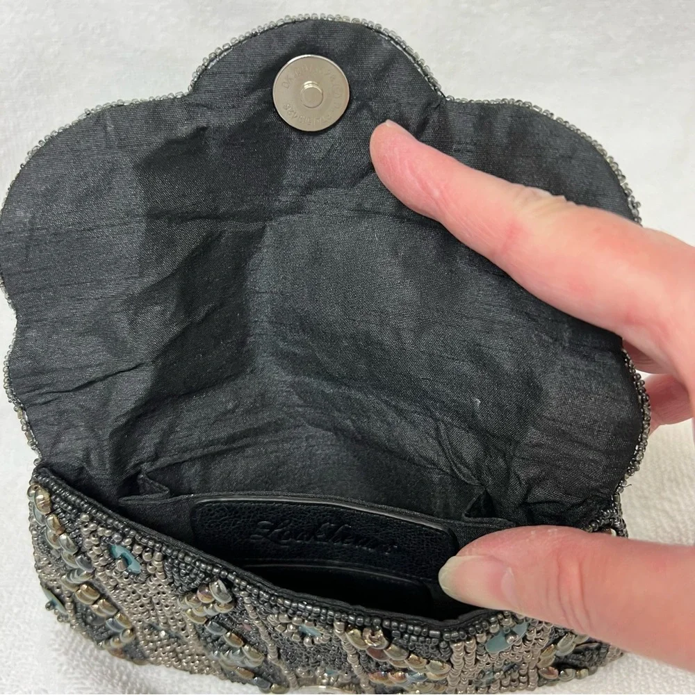 Lockheart Intricate Beaded Clutch Bag